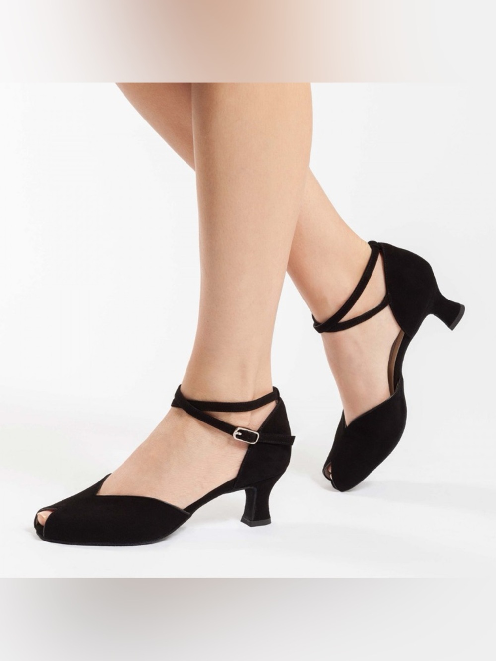 Black Werner Kern dance heels - Picture 4 of 13